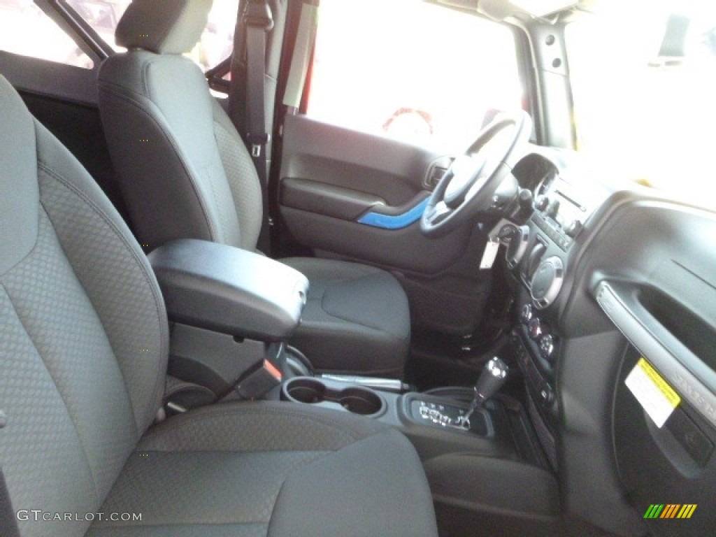 2017 Wrangler Sport 4x4 - Black / Black photo #10