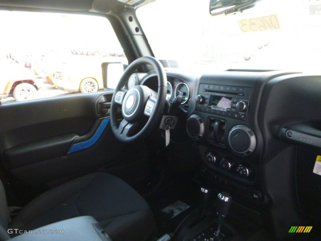 2017 Wrangler Sport 4x4 - Black / Black photo #11