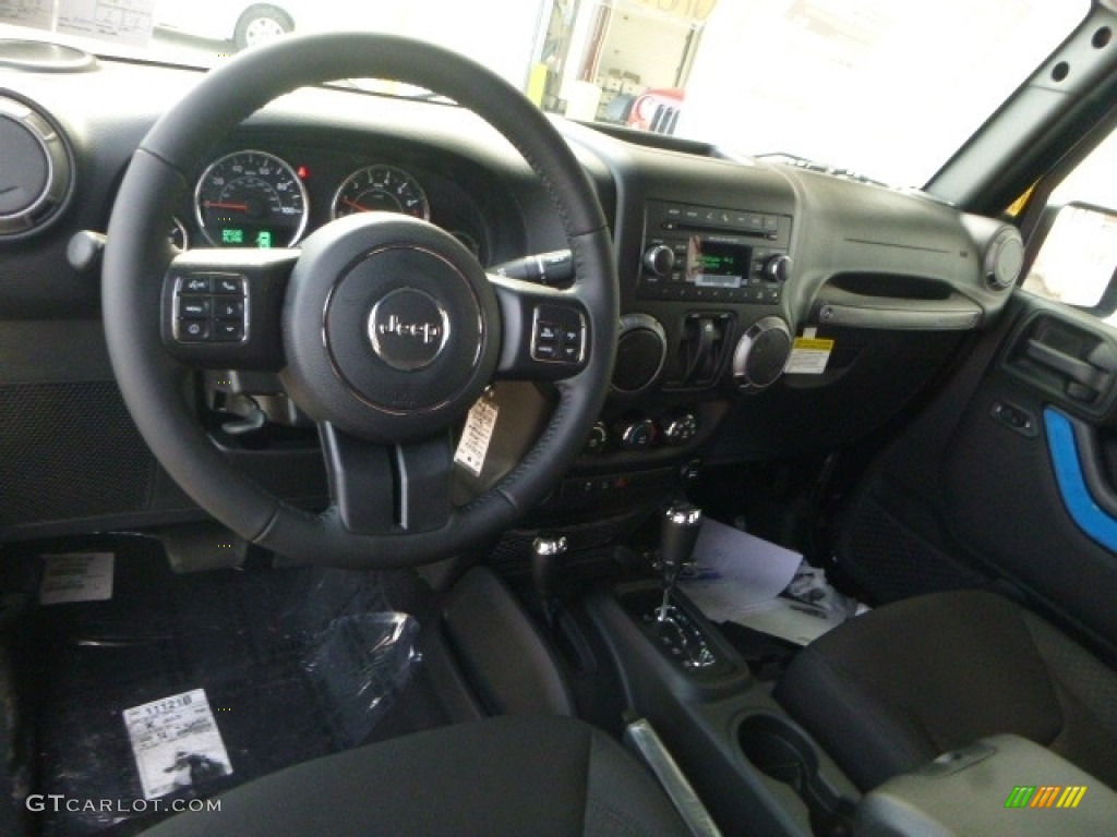 2017 Wrangler Sport 4x4 - Black / Black photo #15