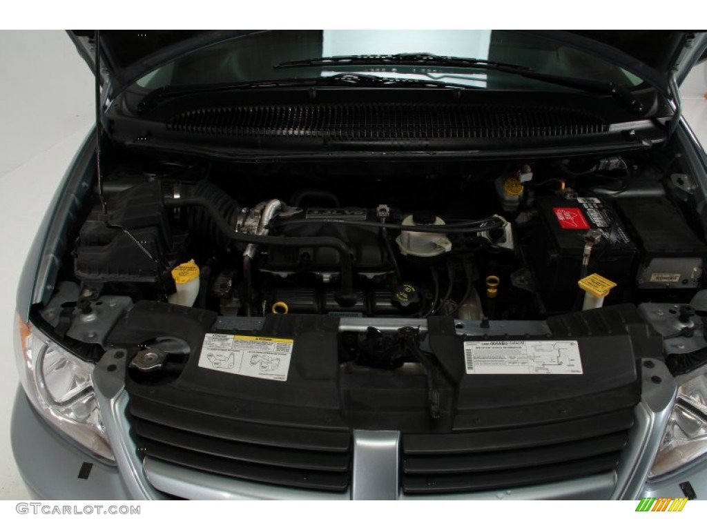 2005 Grand Caravan SE - Butane Blue Pearl / Medium Slate Gray photo #48