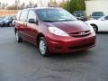 2006 Salsa Red Pearl Toyota Sienna CE  photo #16