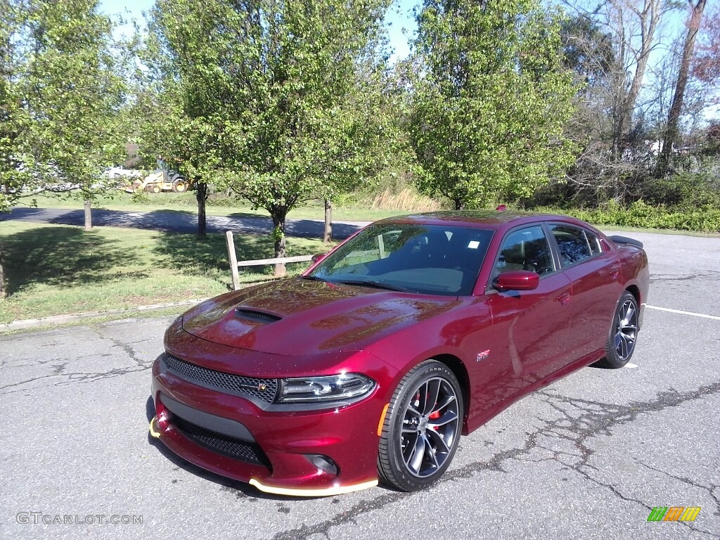 Octane Red 2017 Dodge Charger R/T Scat Pack Exterior Photo #119628255