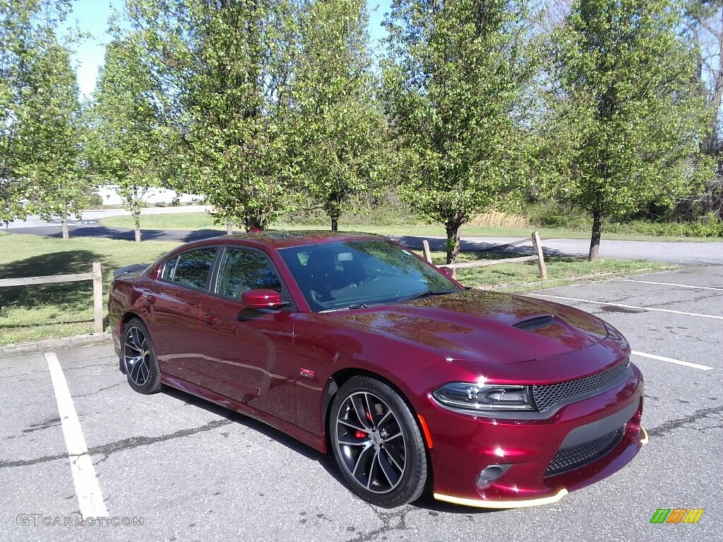 Octane Red 2017 Dodge Charger R/T Scat Pack Exterior Photo #119628345