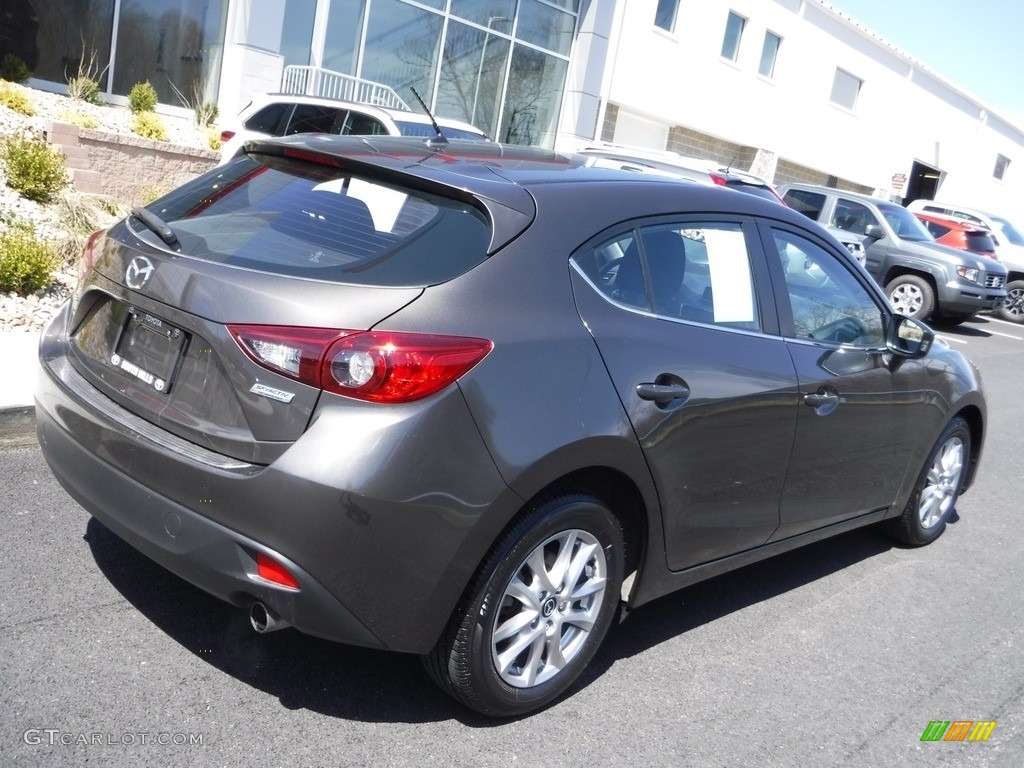 2014 MAZDA3 i Touring 5 Door - Meteor Gray Mica / Black photo #9