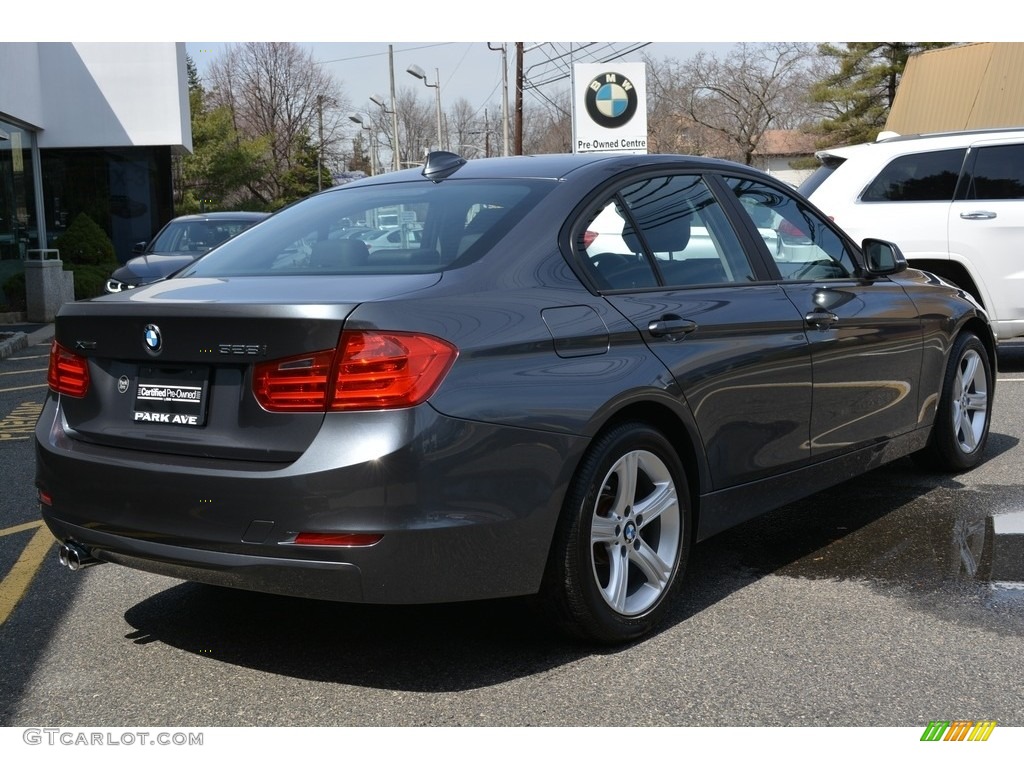 2014 3 Series 328i xDrive Sedan - Mineral Grey Metallic / Black photo #3