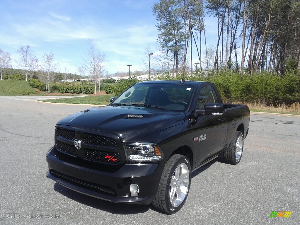 2017 1500 Sport Crew Cab - Brilliant Black Crystal Pearl / Black photo #2