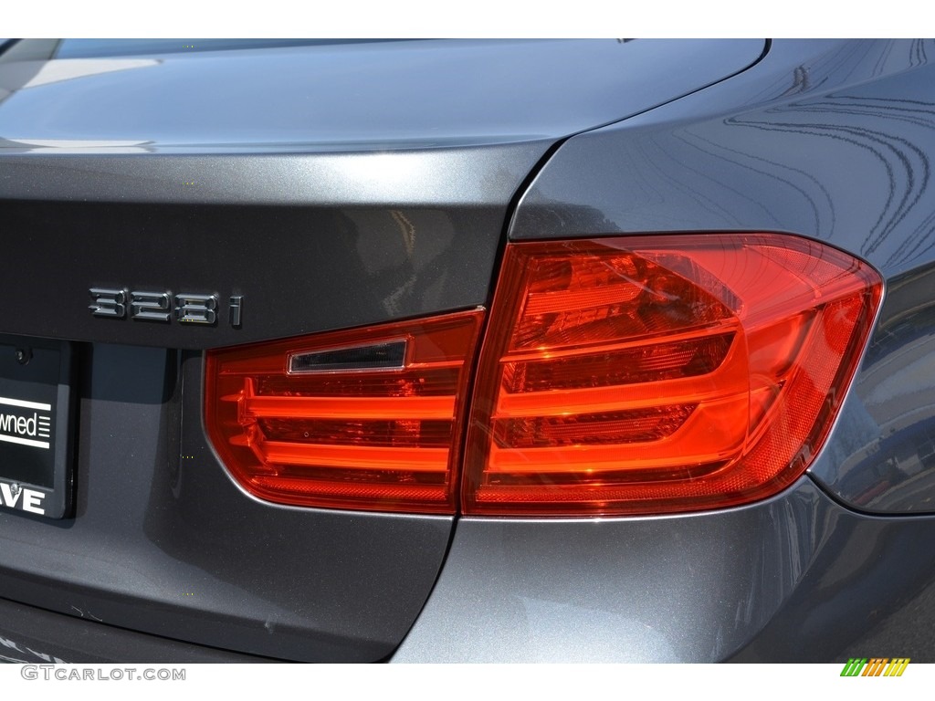 2014 3 Series 328i xDrive Sedan - Mineral Grey Metallic / Black photo #23