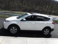 2014 Super White Toyota RAV4 XLE AWD  photo #7