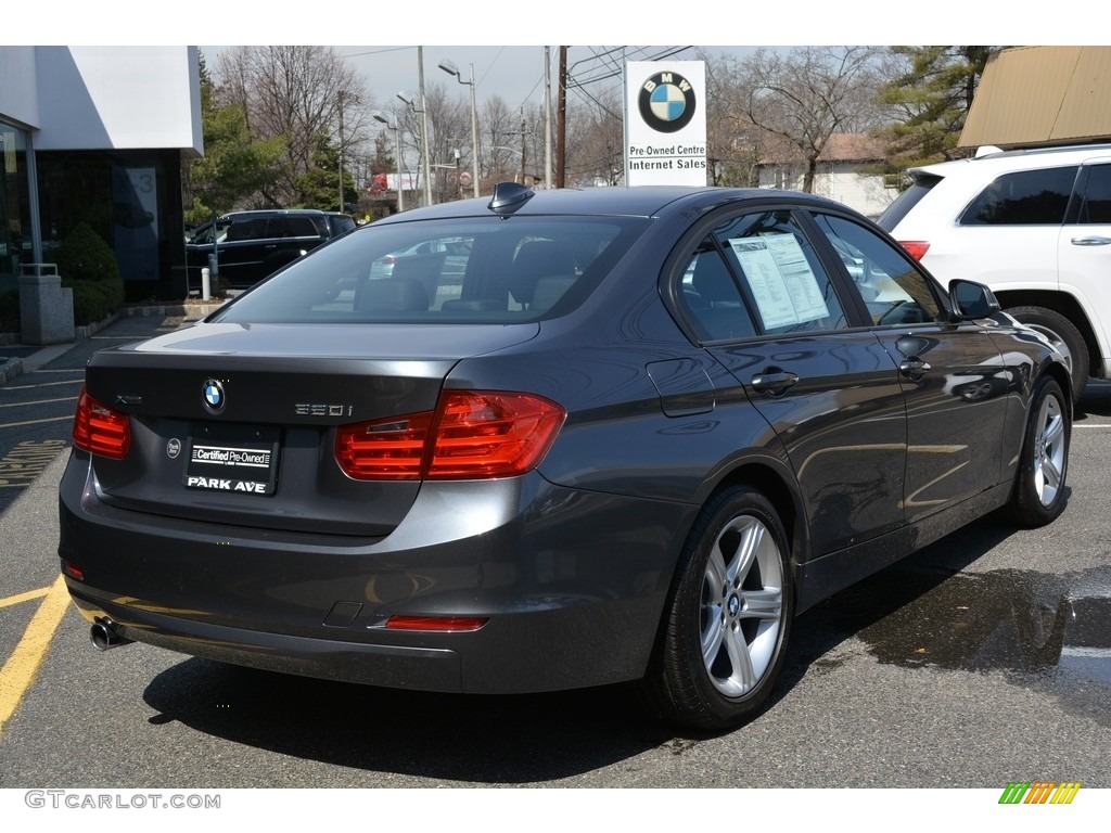 2014 3 Series 320i xDrive Sedan - Mineral Grey Metallic / Black photo #3