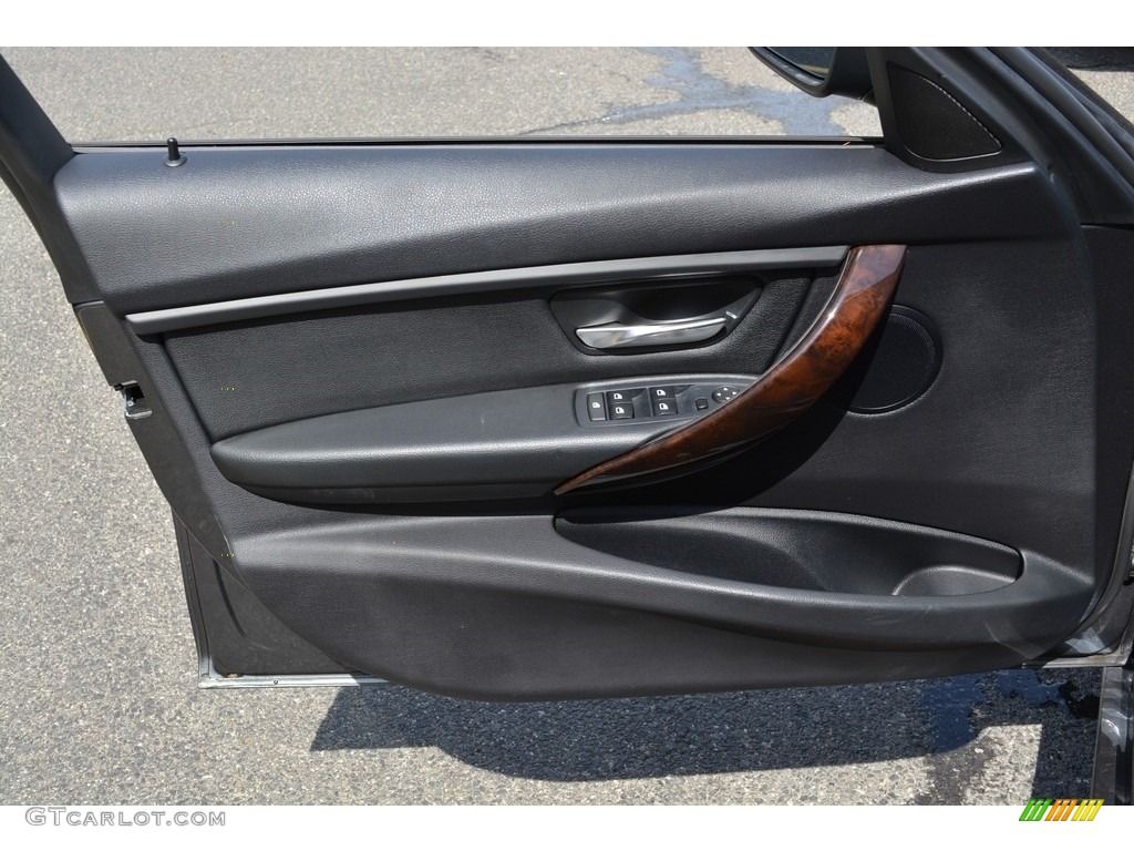 2014 3 Series 320i xDrive Sedan - Mineral Grey Metallic / Black photo #8