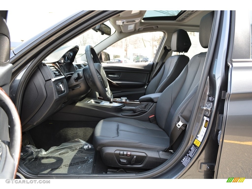 2014 3 Series 320i xDrive Sedan - Mineral Grey Metallic / Black photo #11