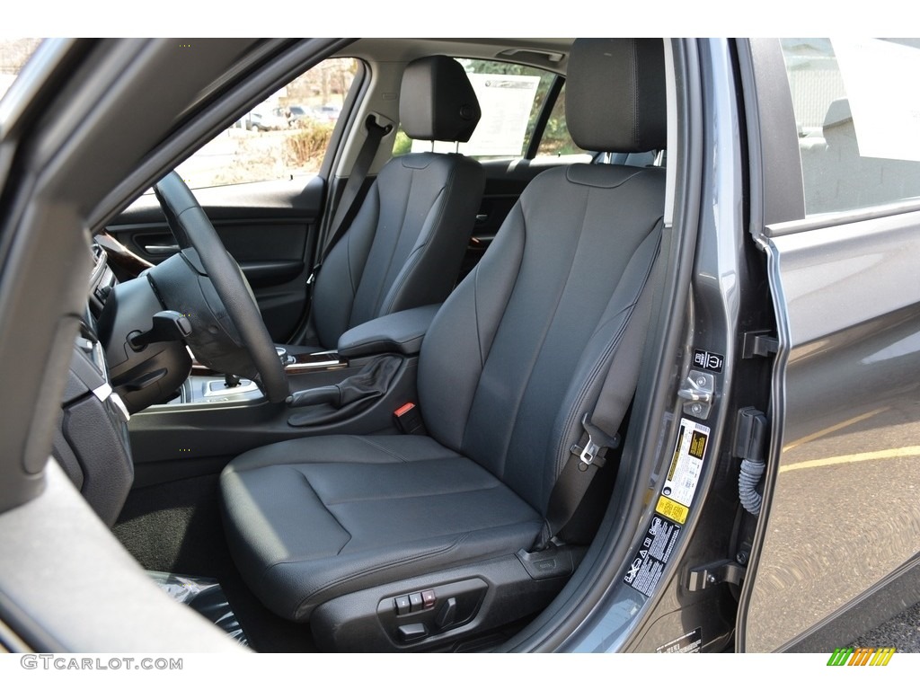 2014 3 Series 320i xDrive Sedan - Mineral Grey Metallic / Black photo #13