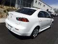 2013 Wicked White Metallic Mitsubishi Lancer ES  photo #9