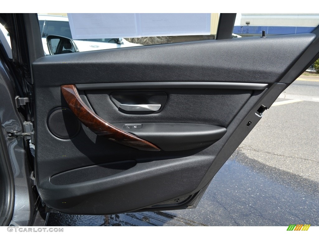2014 3 Series 320i xDrive Sedan - Mineral Grey Metallic / Black photo #24