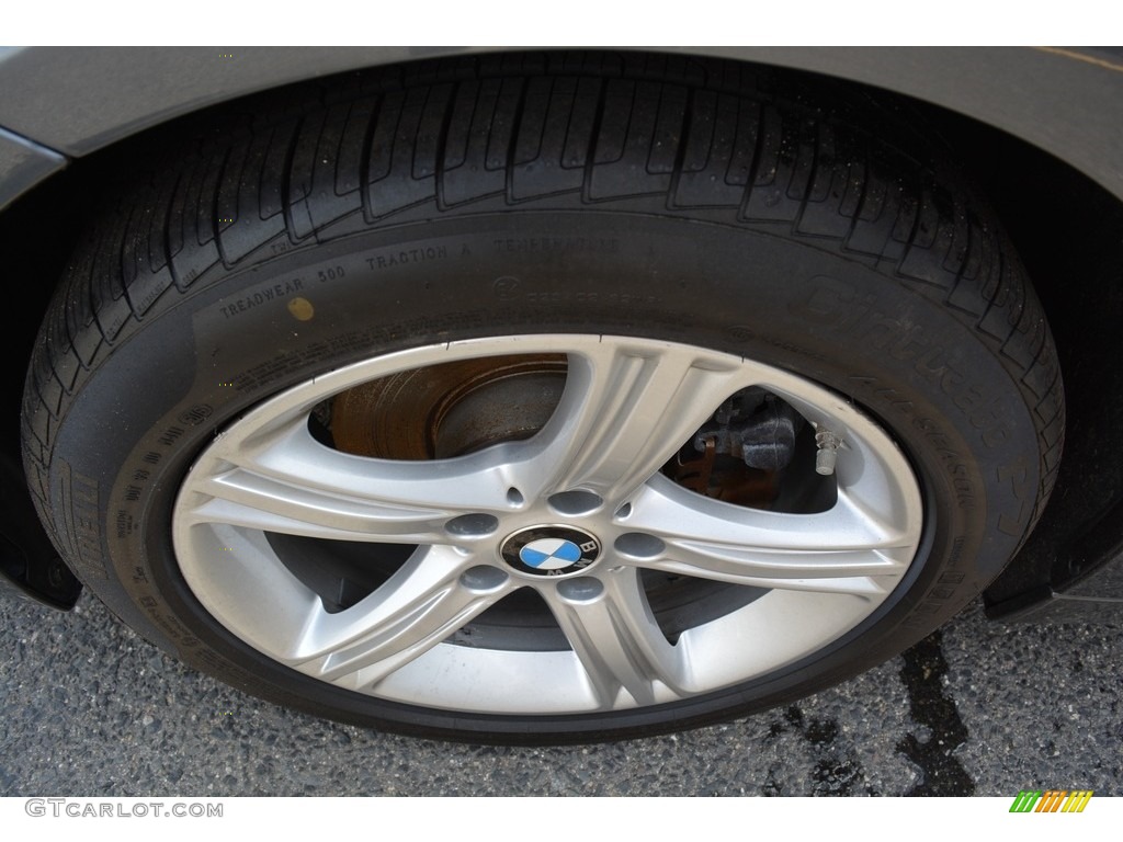 2014 3 Series 320i xDrive Sedan - Mineral Grey Metallic / Black photo #33