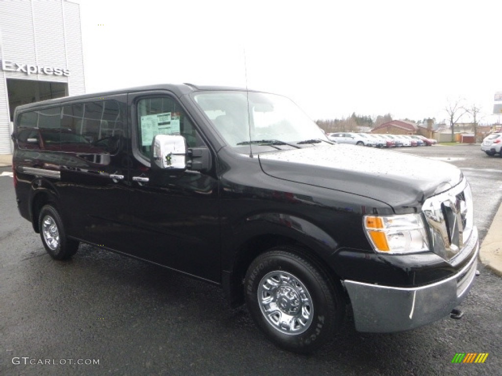 2017 Super Black Nissan NV 3500 SV 