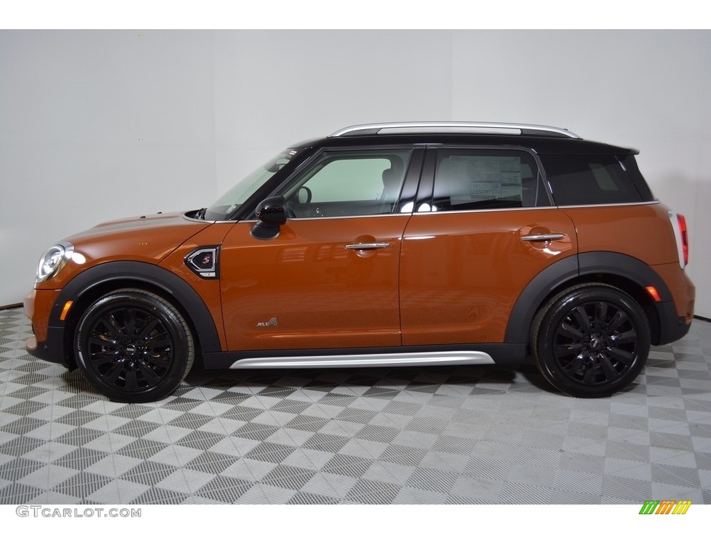 2017 Countryman Cooper S ALL4 - Chestnut / Carbon Black photo #3
