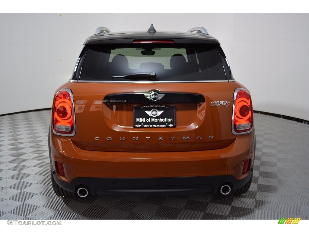 2017 Countryman Cooper S ALL4 - Chestnut / Carbon Black photo #5