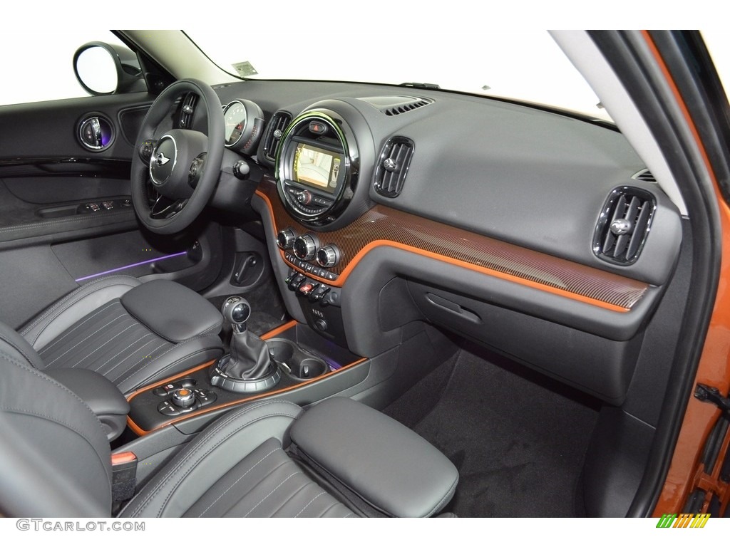 2017 Countryman Cooper S ALL4 - Chestnut / Carbon Black photo #11
