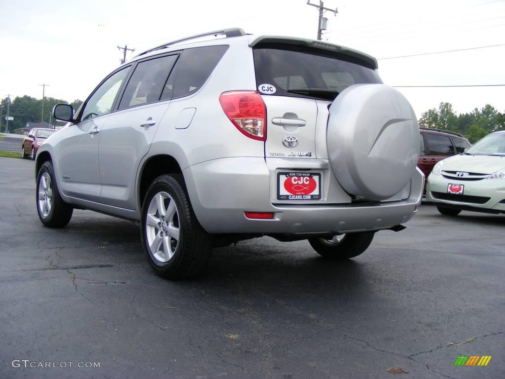 2007 RAV4 Limited 4WD - Classic Silver Metallic / Ash Gray photo #13