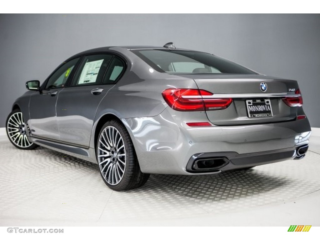 2017 7 Series 740i Sedan - Magellan Gray Metallic / Black photo #3