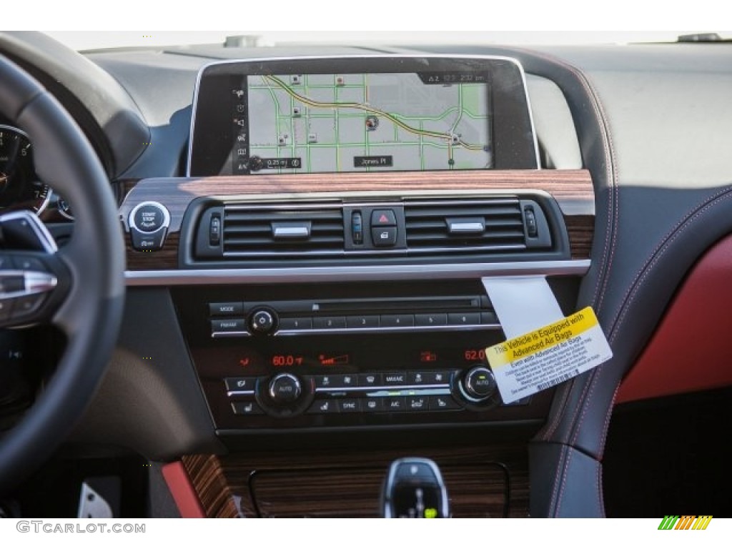 2017 6 Series 640i Gran Coupe - Alpine White / Vermilion Red photo #5