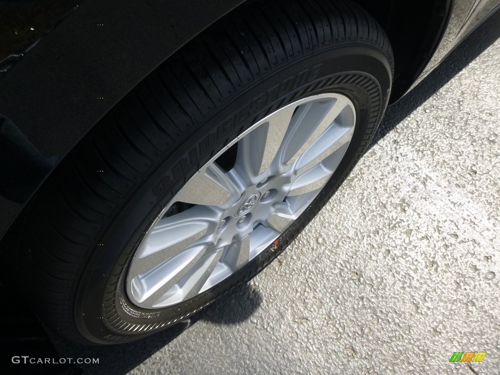 2017 Sienna Limited AWD - Midnight Black Metallic / Ash photo #5