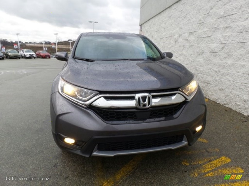 2017 CR-V EX-L AWD - Modern Steel Metallic / Gray photo #4