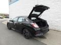 2017 Crystal Black Pearl Honda Civic EX Hatchback  photo #8