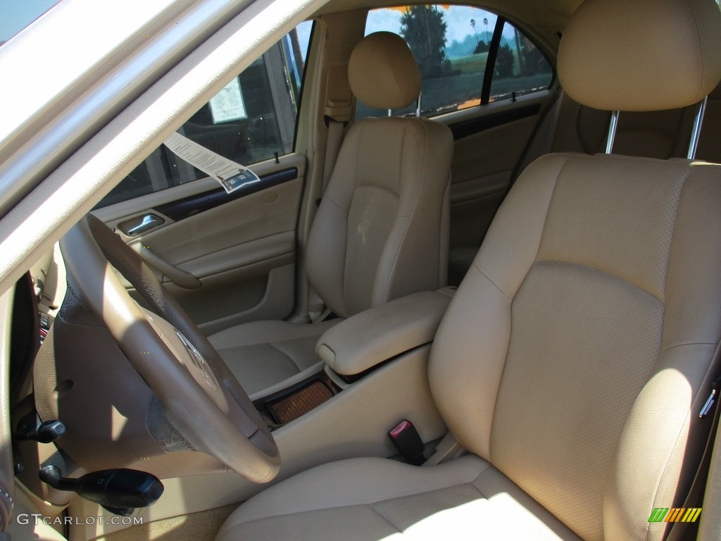 2003 C 240 Sedan - Desert Silver Metallic / Java photo #11