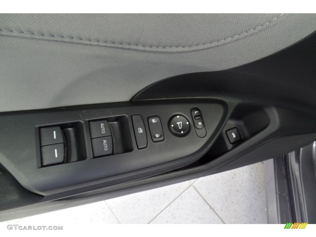 2017 Civic EX Sedan - Modern Steel Metallic / Gray photo #11