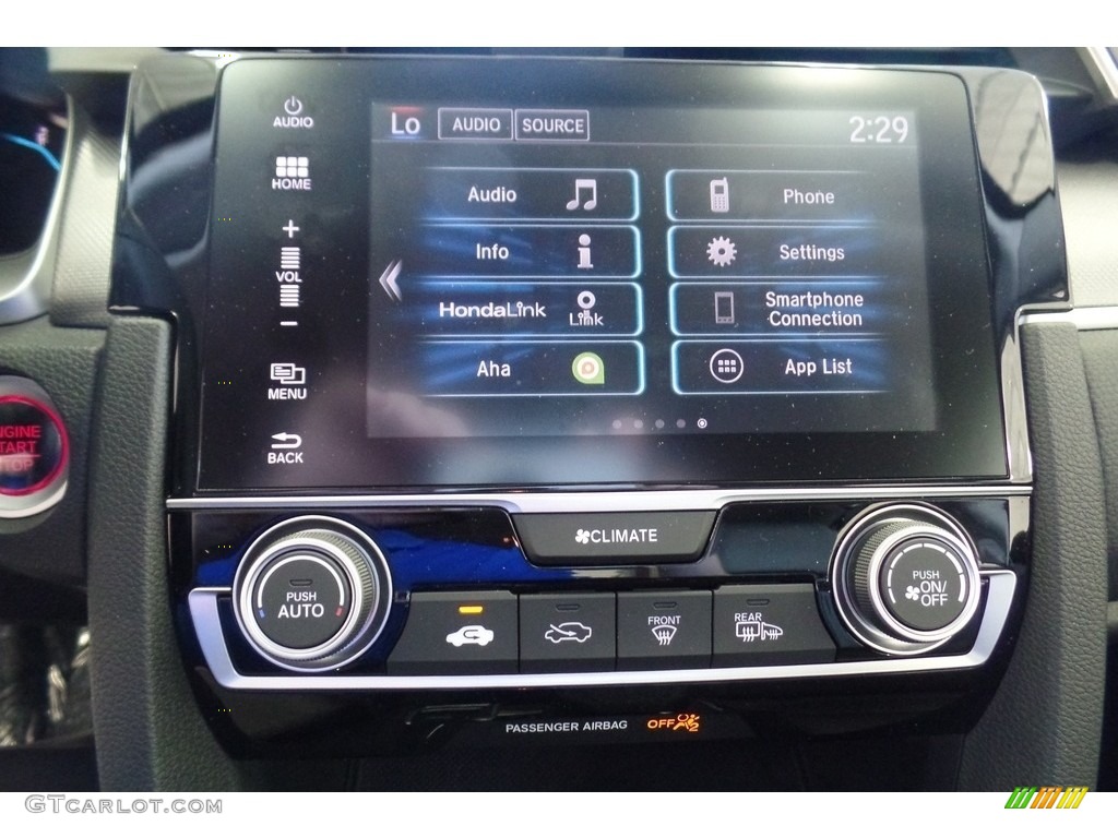 2017 Civic EX Sedan - Modern Steel Metallic / Gray photo #18