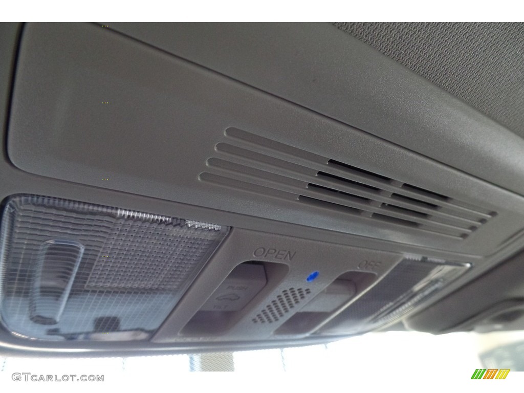 2017 Civic EX Sedan - Modern Steel Metallic / Gray photo #21