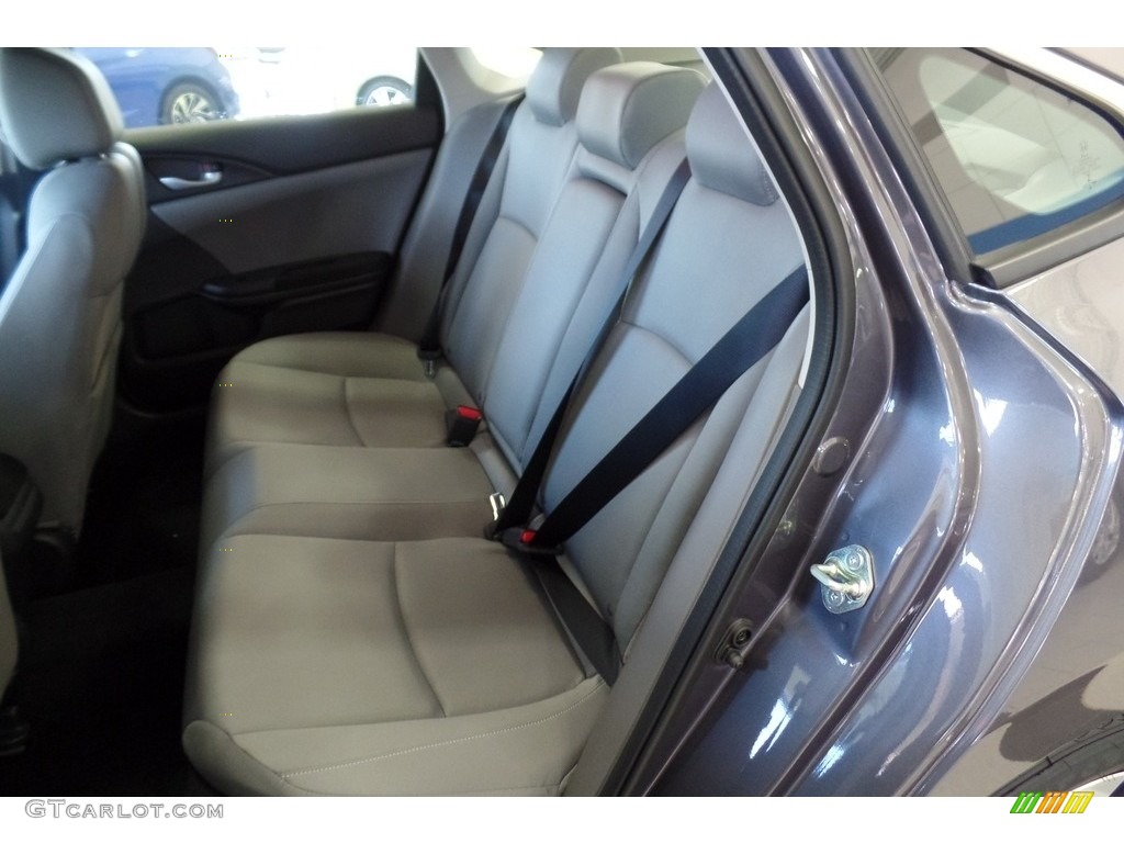 2017 Civic EX Sedan - Modern Steel Metallic / Gray photo #23