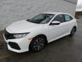 White Orchid Pearl - Civic LX Hatchback Photo No. 5