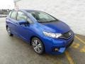 Aegean Blue Metallic 2017 Honda Fit EX Exterior