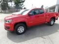 2017 Red Hot Chevrolet Colorado WT Extended Cab 4x4  photo #4