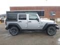 2017 Billet Silver Metallic Jeep Wrangler Unlimited Sport 4x4  photo #7