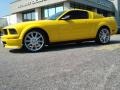 2006 Screaming Yellow Ford Mustang V6 Deluxe Coupe  photo #21