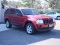 2005 Inferno Red Crystal Pearl Jeep Grand Cherokee Laredo 4x4  photo #2
