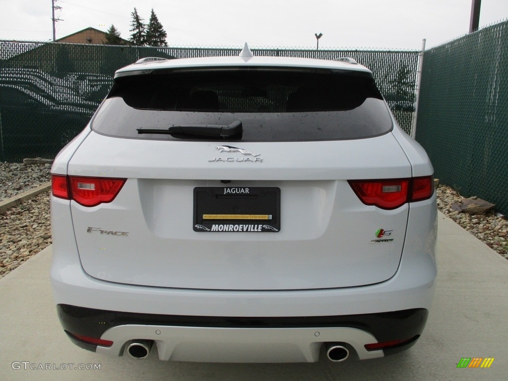 2017 F-PACE 35t AWD S - Glacier White / S Brogue/Light Oyster photo #10