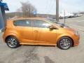 2017 Orange Burst Metallic Chevrolet Sonic LT Hatchback  photo #4