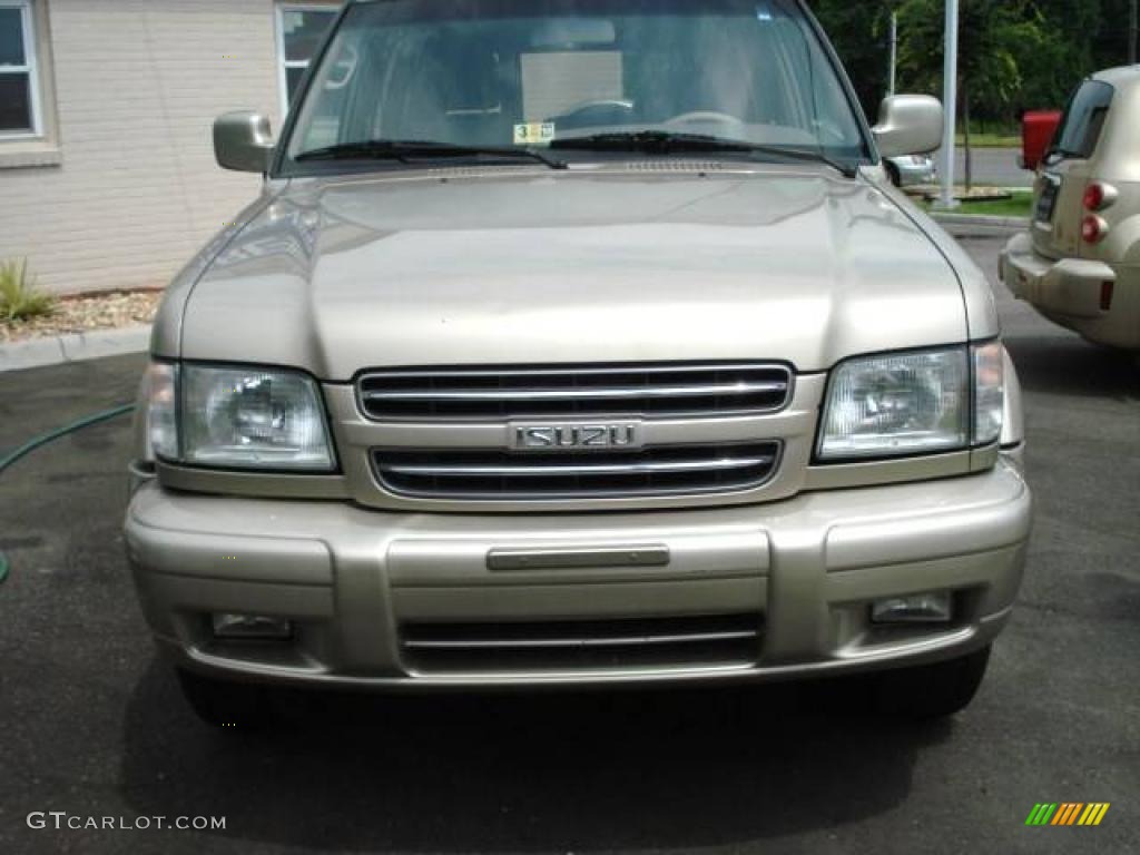 2002 Trooper LS 4x4 - Satin Gold / Beige photo #7