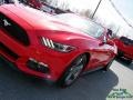 2017 Race Red Ford Mustang V6 Convertible  photo #30