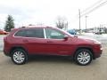 2017 Deep Cherry Red Crystal Pearl Jeep Cherokee Limited 4x4  photo #7