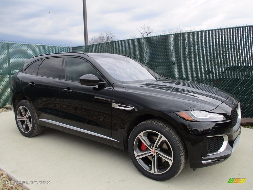 Ebony Black Jaguar F-PACE