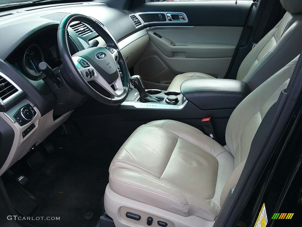 2014 Explorer XLT 4WD - Dark Side / Medium Light Stone photo #8