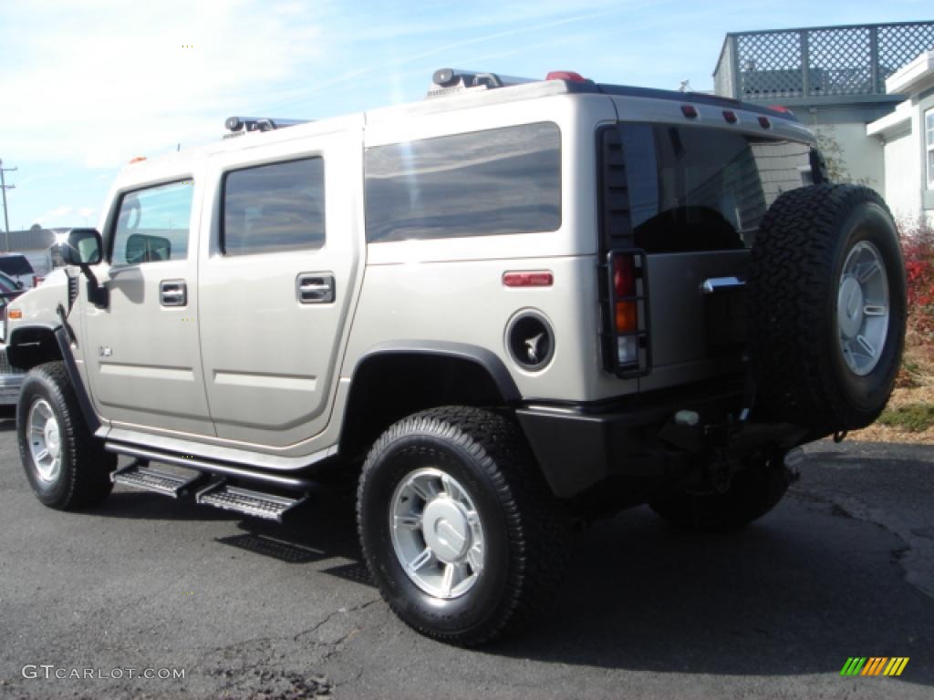 2003 H2 SUV - Pewter Metallic / Wheat photo #4