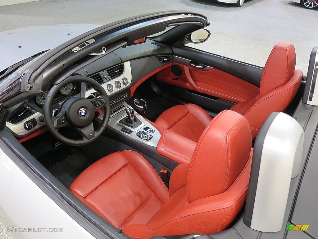 Coral Red Interior 2015 BMW Z4 sDrive35is Photo #119652747