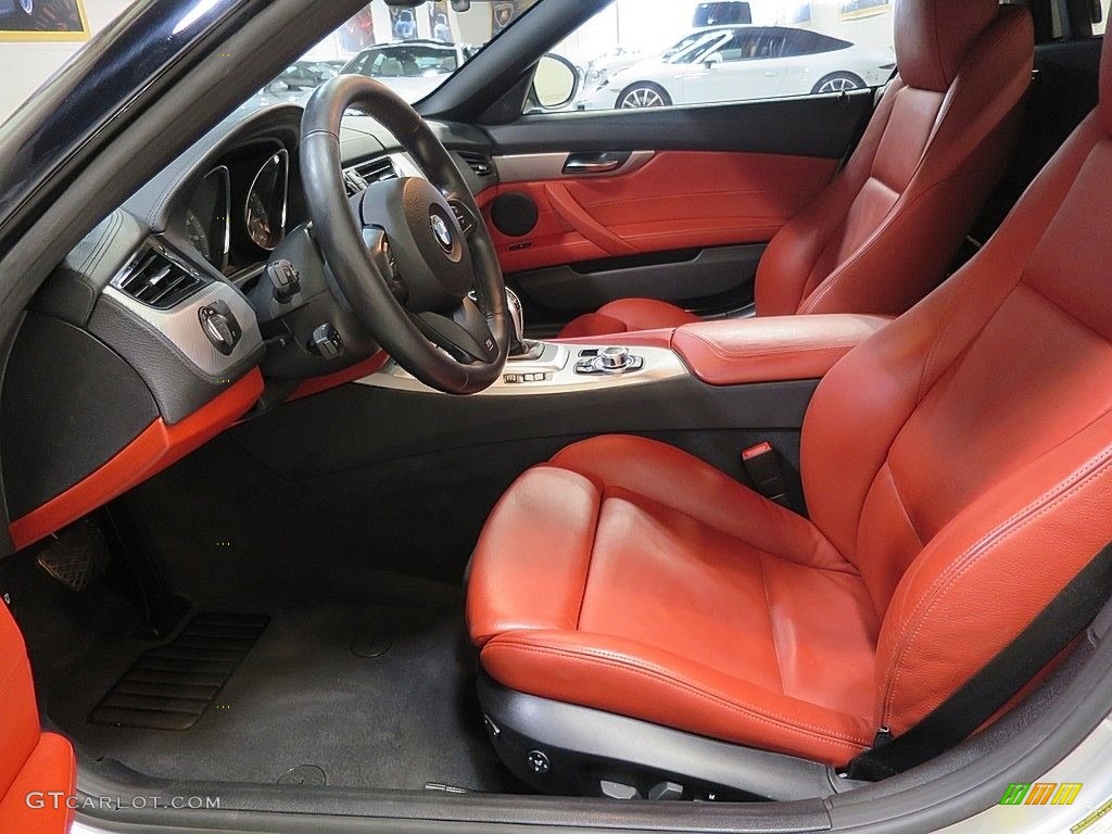 Coral Red Interior 2015 BMW Z4 sDrive35is Photo #119652768